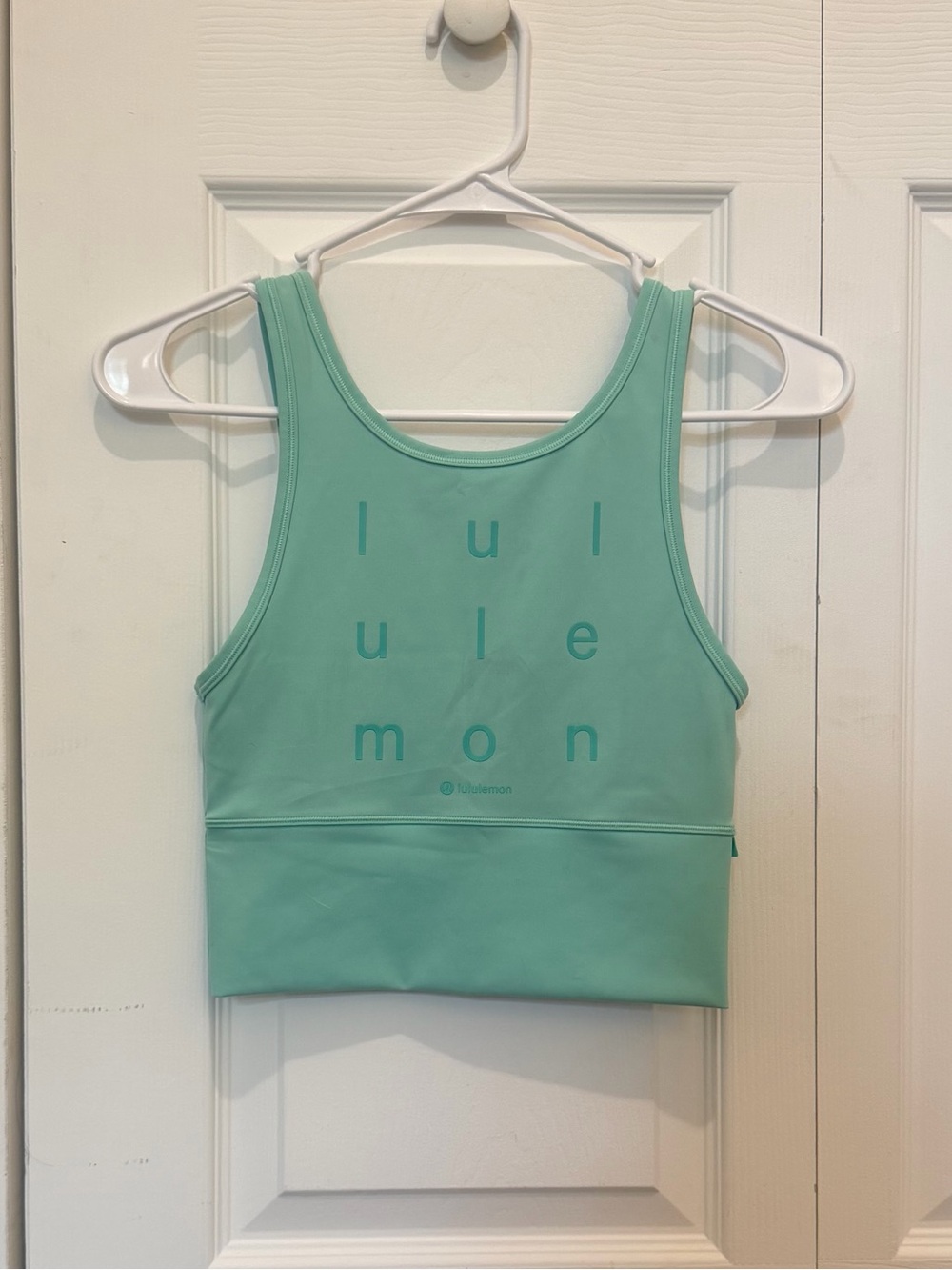 lululemon athletica Mint Green Swim Crop Top